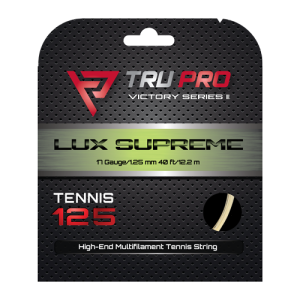 LUX SUPREME Multifilament Tennis String Set (40 feet/12.2 m)