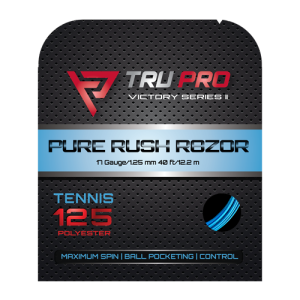 PURE RUSH R8ZOR Tennis String Set (40 feet/12.2 m)