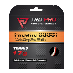 FIREWIRE BOOST Hybrid Tennis String Set  (2 x 20.7 ft / 6.8 m)